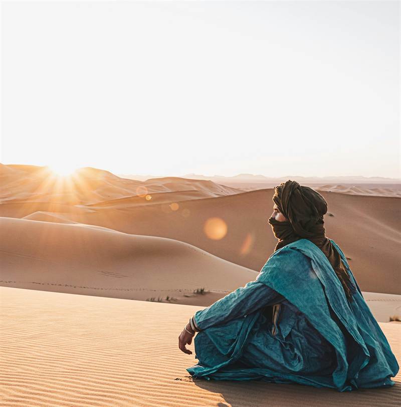 Viajes al desierto de Marruecos con un guía bereber