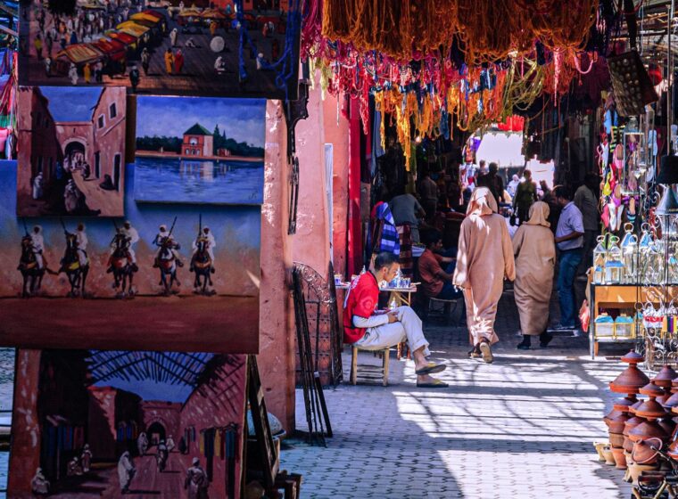 Marrakech zoco